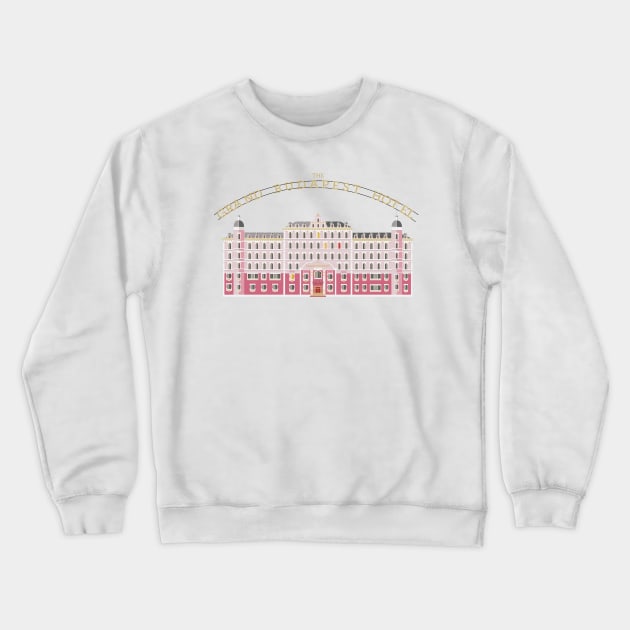 The grand Budapest Hotel Wes movie life acquatic Crewneck Sweatshirt by thedoomseed